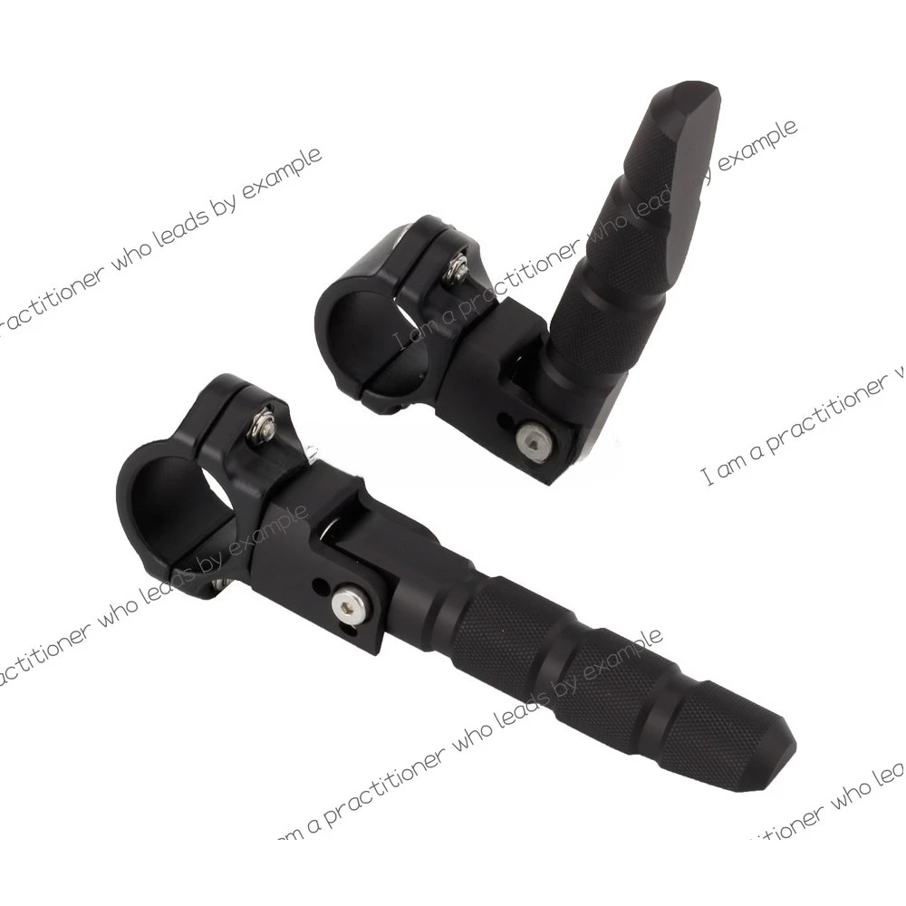 22mm 25mm 27mm 32mm Universal Motorcycle Highway Footrest 360 Rotatable 7/8 1 1.25 Inch Crash Bar Foot Pegs Rests For Most Model