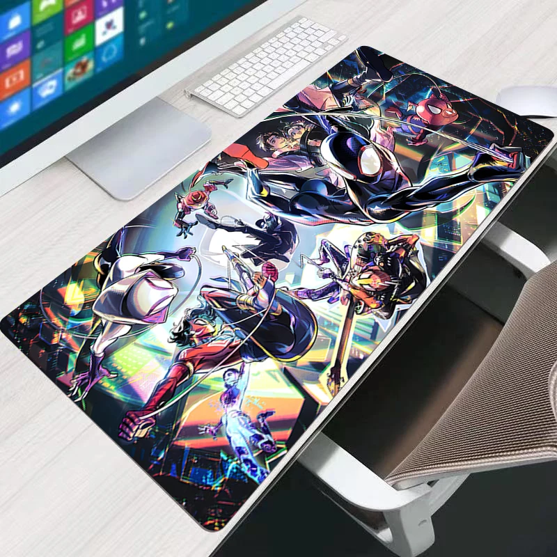 Mouse Pad Spider-Man Kawaii Gaming Accessories Notbook Computer Speed Mini Pc Gamer Keyboard Pad Desk Mat Mousepad