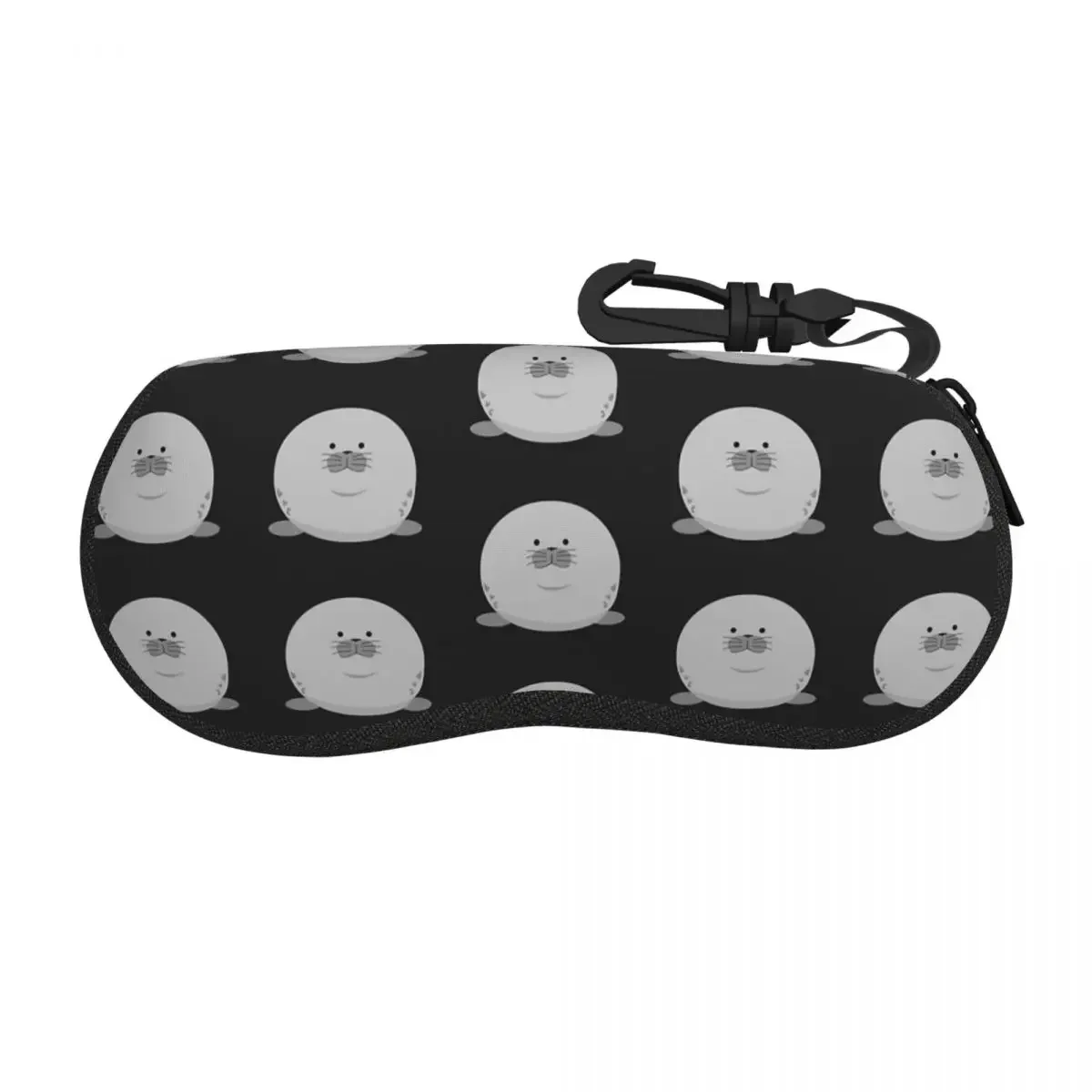 

Cute Chonky Seal Shell Glasses Case Protective Sunglasses Box Women Men Soft Eyeglasses Bag Pouch