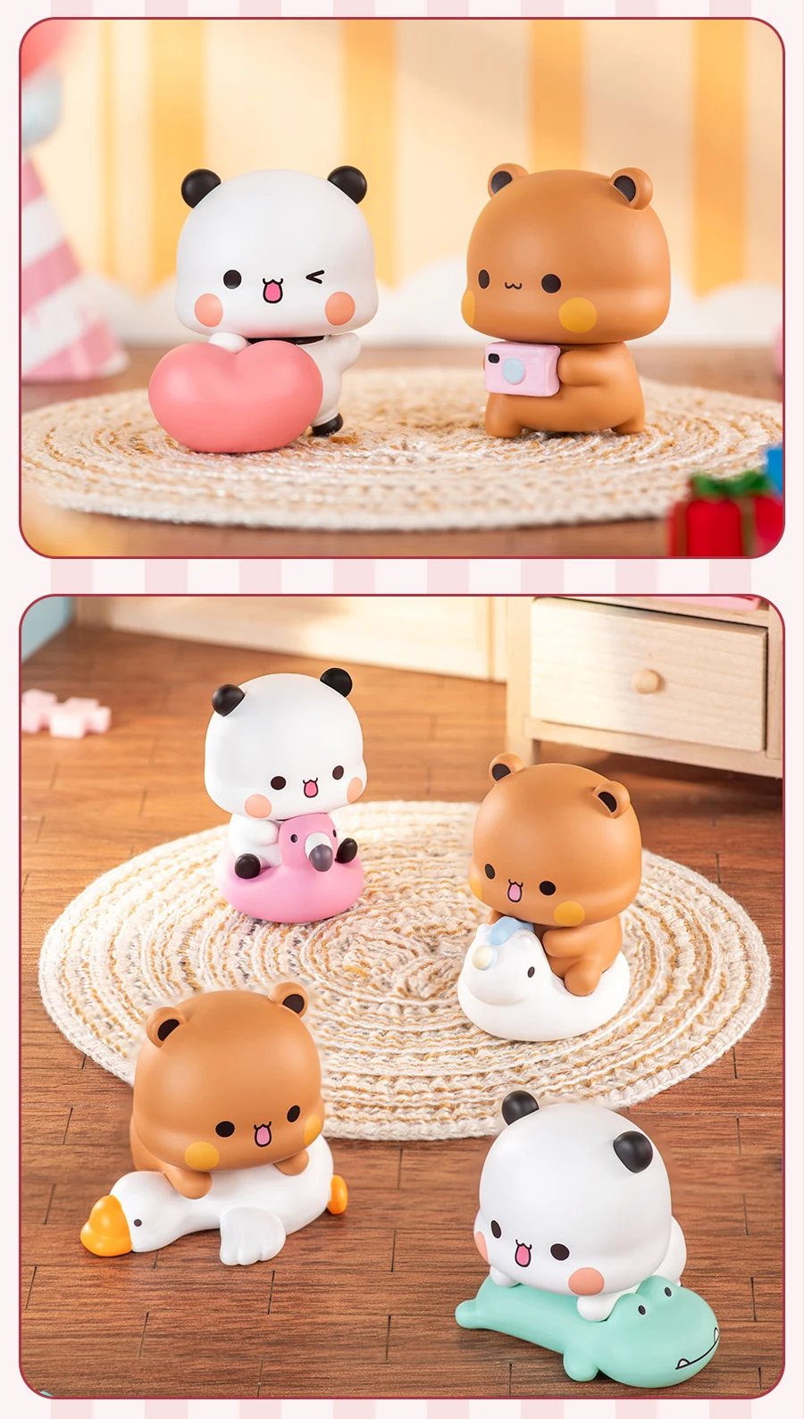 Echte Yier und Bubu Paar'S Daily Life V3 Serie Blind Box süße Figuren Sammlung Desktop Ornament Mode Trend Geschenk – Detail 8