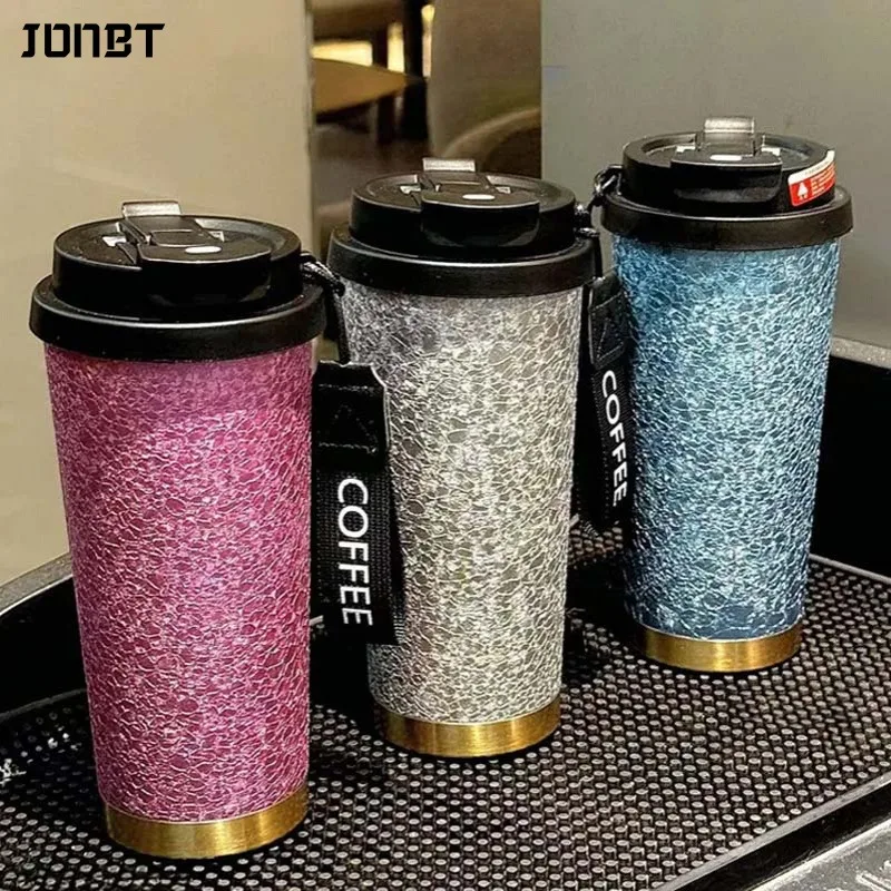 

17oz Titanium Thermal Water Bottle Double Wall insulated Stainless Vacuum Thermos Portable Car Tumbler Coffee Mug Drinkware Cups