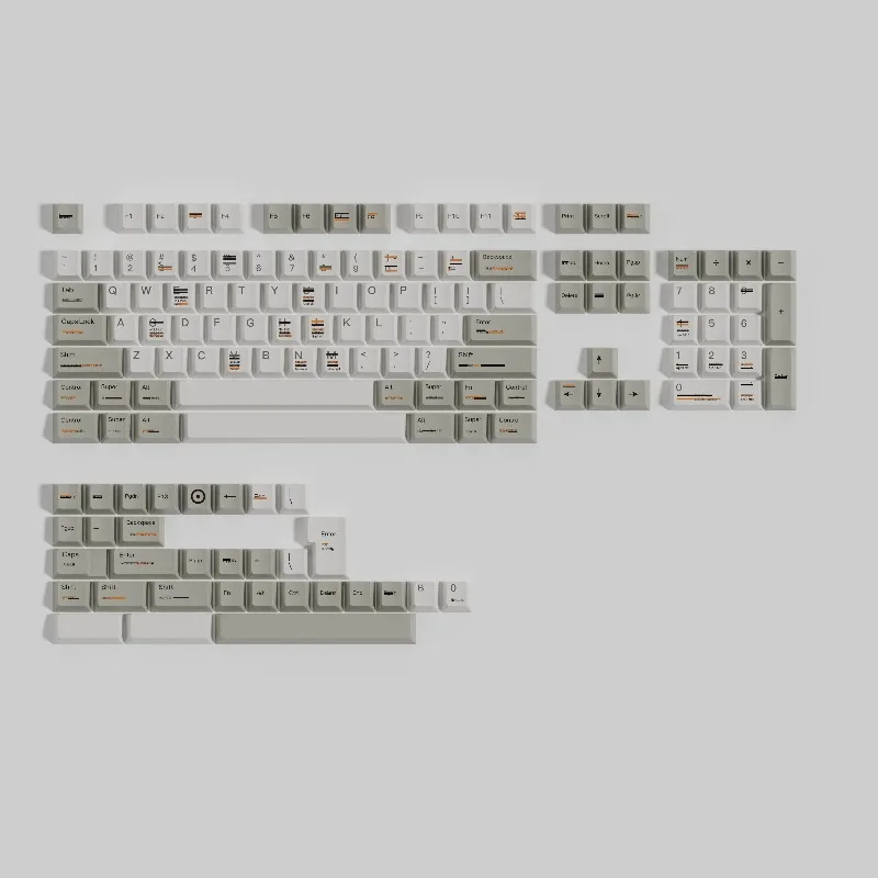 MWK Exploration Plan Theme Keycaps Set PBT Cherry Profile Custom Original Handmade Keycaps for Mechanical Keyboard Accessories