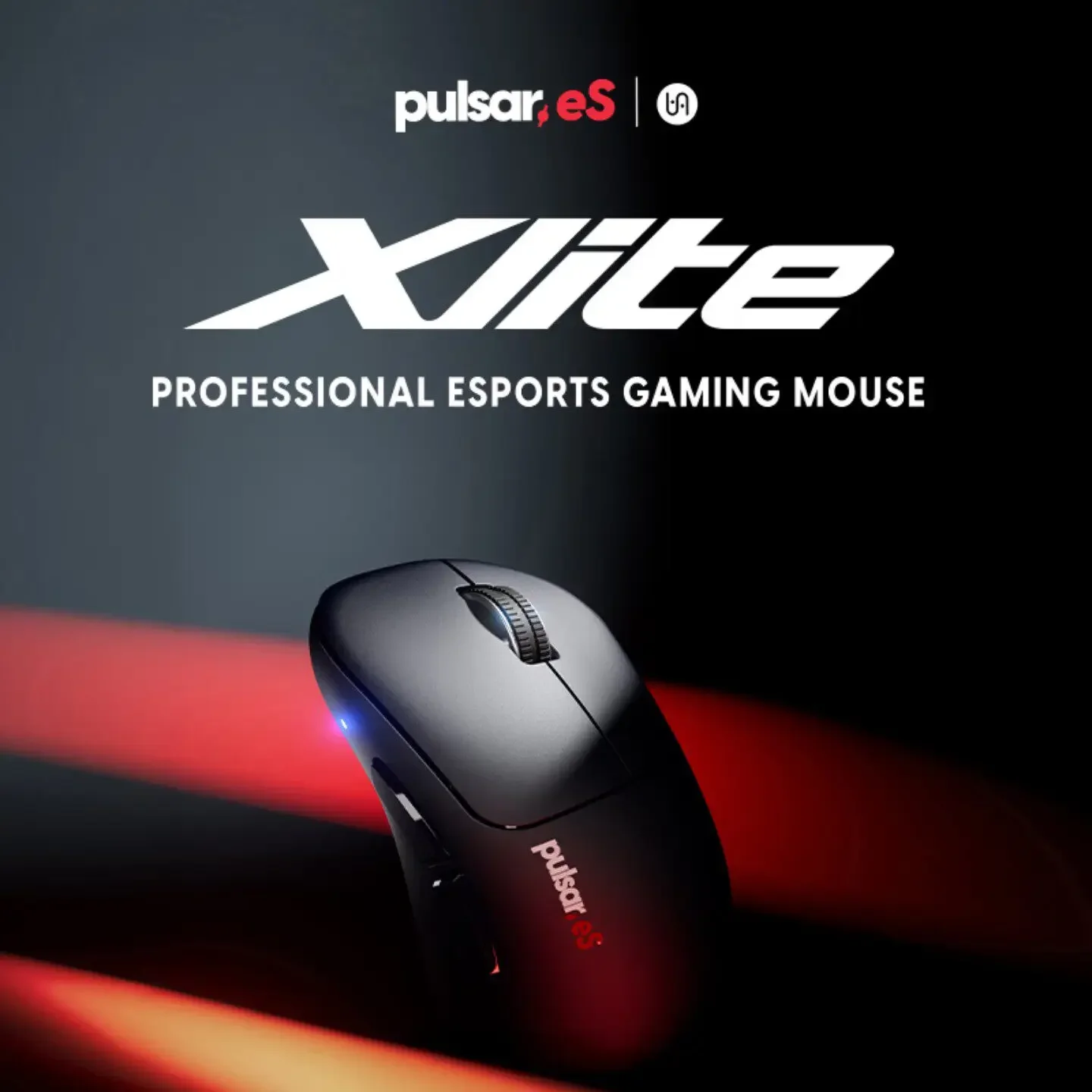 Pulsar eS Xlite Mouse Wireless Ergonomic Shape XS-2 Sensor Up to 8K Polling Optical Switches with eS Link Receiver Gaming Mouse