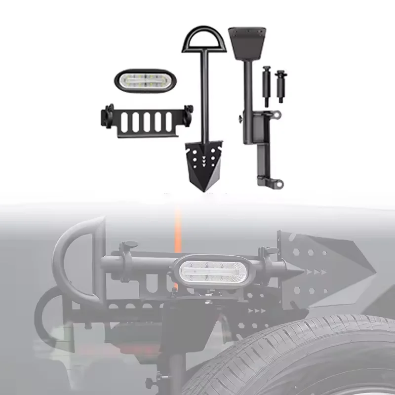 

Hot Selling Three-Piece Set Tailgate Extension Bracket Shovel Reversing Light Combination for Byd Leopard 5 Accessories