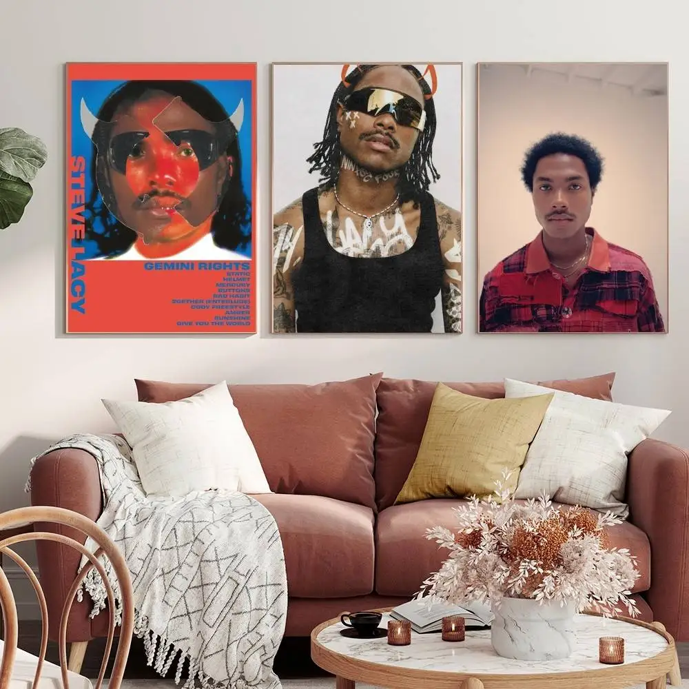 Steve Lacy Singer Poster Canvas Painting For Living Room Home Decor Poster Fans Gifts-unframed Poster Waterproof Wall Art Stick
