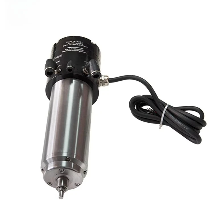 

Новый Оригинальный Шпиндель для ЧПУ 2026 года, 62В 1.8КВт, ISO10, 60000 об/мин, с водяным охлаждением, ATC, для фрезерных станков