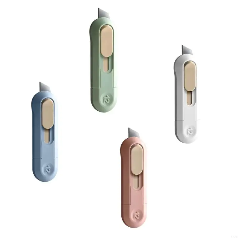 E8Be Simple Box Cutter PRÁCTICO APRITARIOS UTILITY Cutter Cutter Cutter Packer Ofper Office Home School School