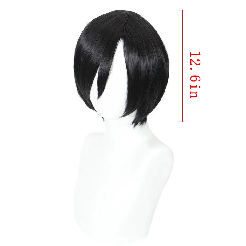 Ada Wong – perruque de jeu de rôle, Anime Resident Evil Spy, couvre-chef de modélisation, vêtements de fête, couvre-chef noir, couvre votre visage, cheveux courts