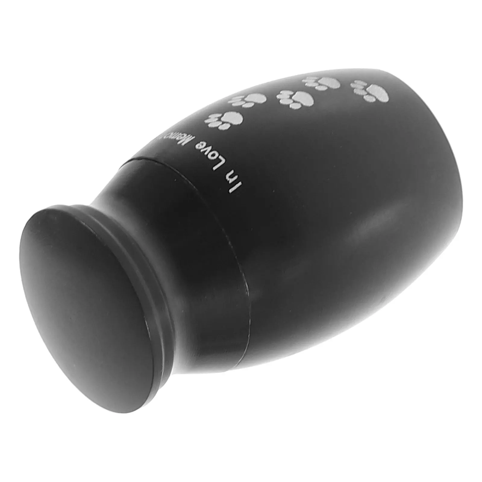 جرة رماد تذكارية القط الكلب الزخرفية الحرق دفن تخزين حاوية معدنية صغيرة للحيوانات الأليفة الميتة رماد الشعر الأسنان جرة تذكار #2