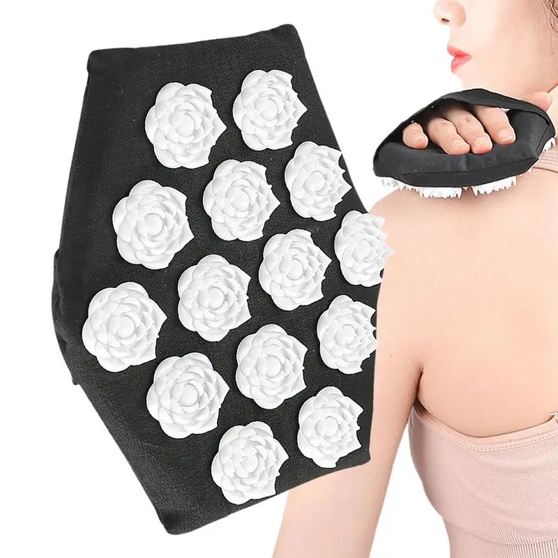 Handheld Massager Gloves Deep Tissue Massage Gloves Pad Ergonomic Design Body Massager For Shoulder Head Legs Neck Back