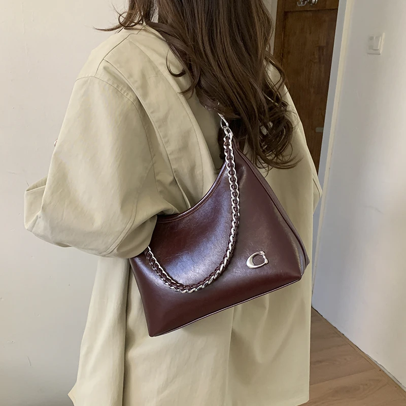 Elegante und klassische Damen-Tragetaschen aus echtem Leder der Luxusmarke für raffinierte Damen