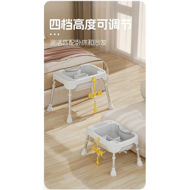 Bed Wash Basin for Bedridden Patients, Lying Flat for Pregnant Women, Bed for Home Use, Hair Washing Lounge Chair Shampoo Chairs