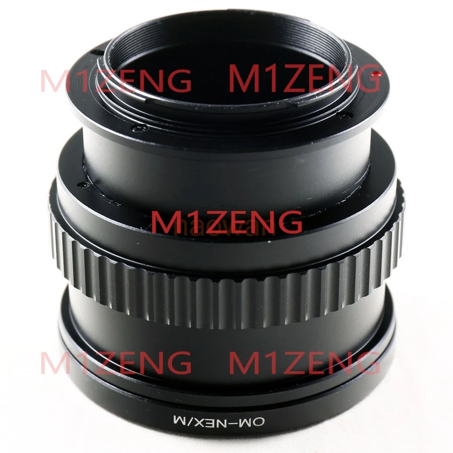 

OM-nex макрофокусирующее геликоидное переходное кольцо для объектива Olympus om к камере Sony NEX-3/5/6/7 A7 A7r a7c2 A9 A7s a7r4 A6700 zve10