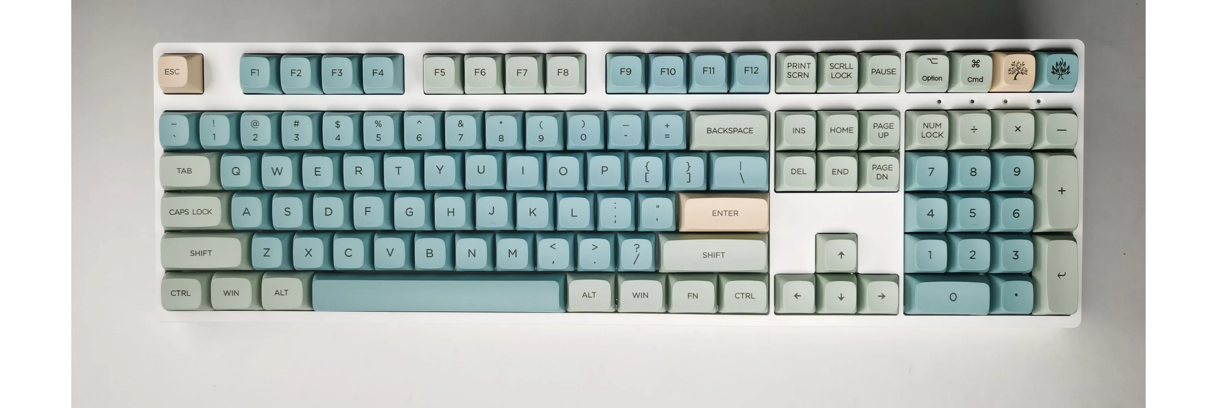 Mechanical keyboard sublimation PBT keycap, MDA DSA original, XDA banyan keycap