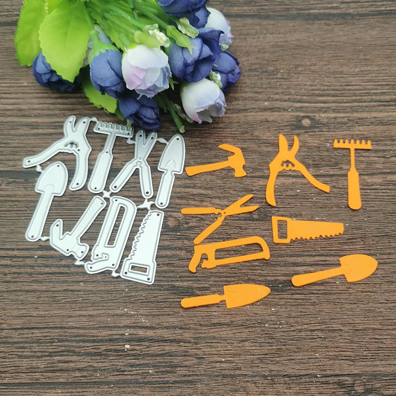 Ensemble d'outils de réparation matrices de découpe en métal, pochoirs pour bricolage, Scrapbooking décoratif, gaufrage artisanal, gabarit de découpe