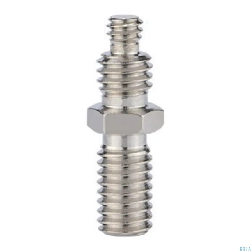 R91A 1/4 "~ 3/8"카메라 삼각대 monopod 스탠드 마운트 Quick Release 용 나사 어댑터