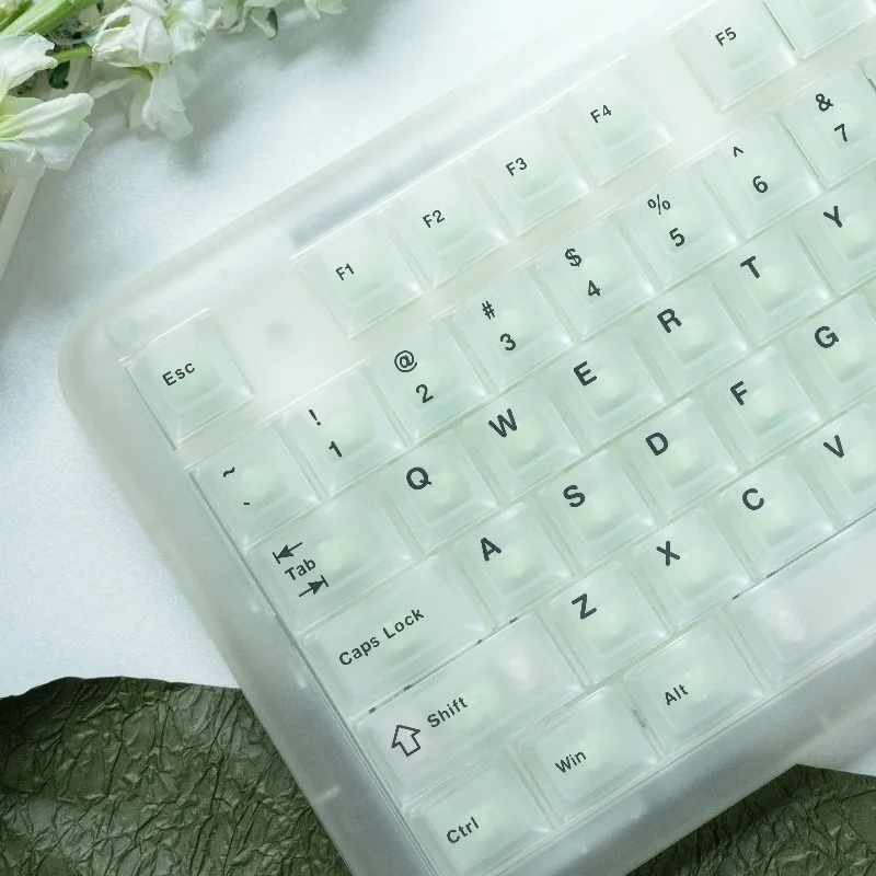 KiiBOOM Phantom98 Lite 96% ANSI US Layout VIA Programmable Gasket Wired/BT/2.4GHz Wireless Mechanical Gaming Keyboard 8000mAh