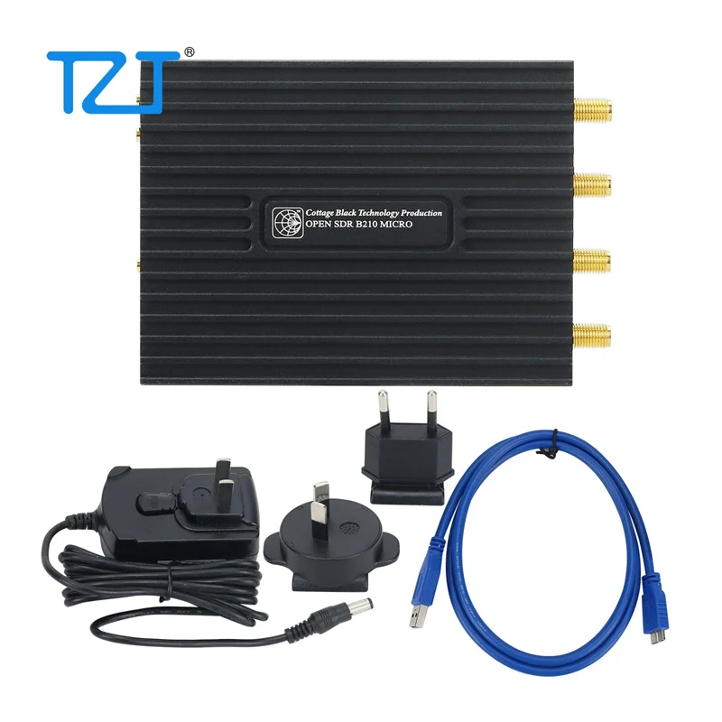 TZT USRP B210-MICRO V1.2 بدون/مع غلاف SDR متوافق تمامًا مع البرامج الثابتة لسائق USRP المحملة دون اتصال