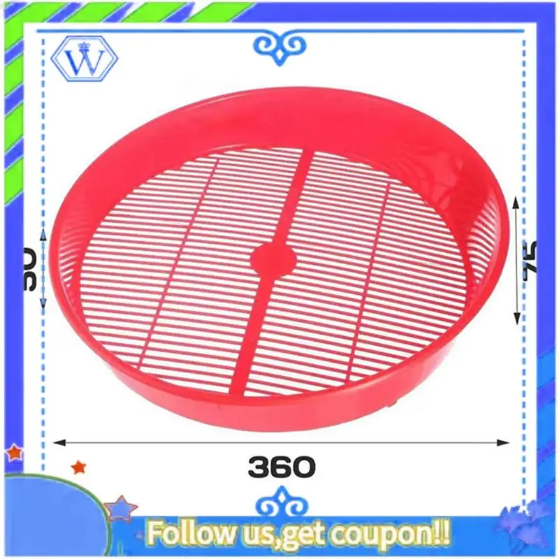 1 قطعة أدوات غسالات حمراء صينية غسالات التوت صواني التنظيف أدوات صينية أدوات الحدائق