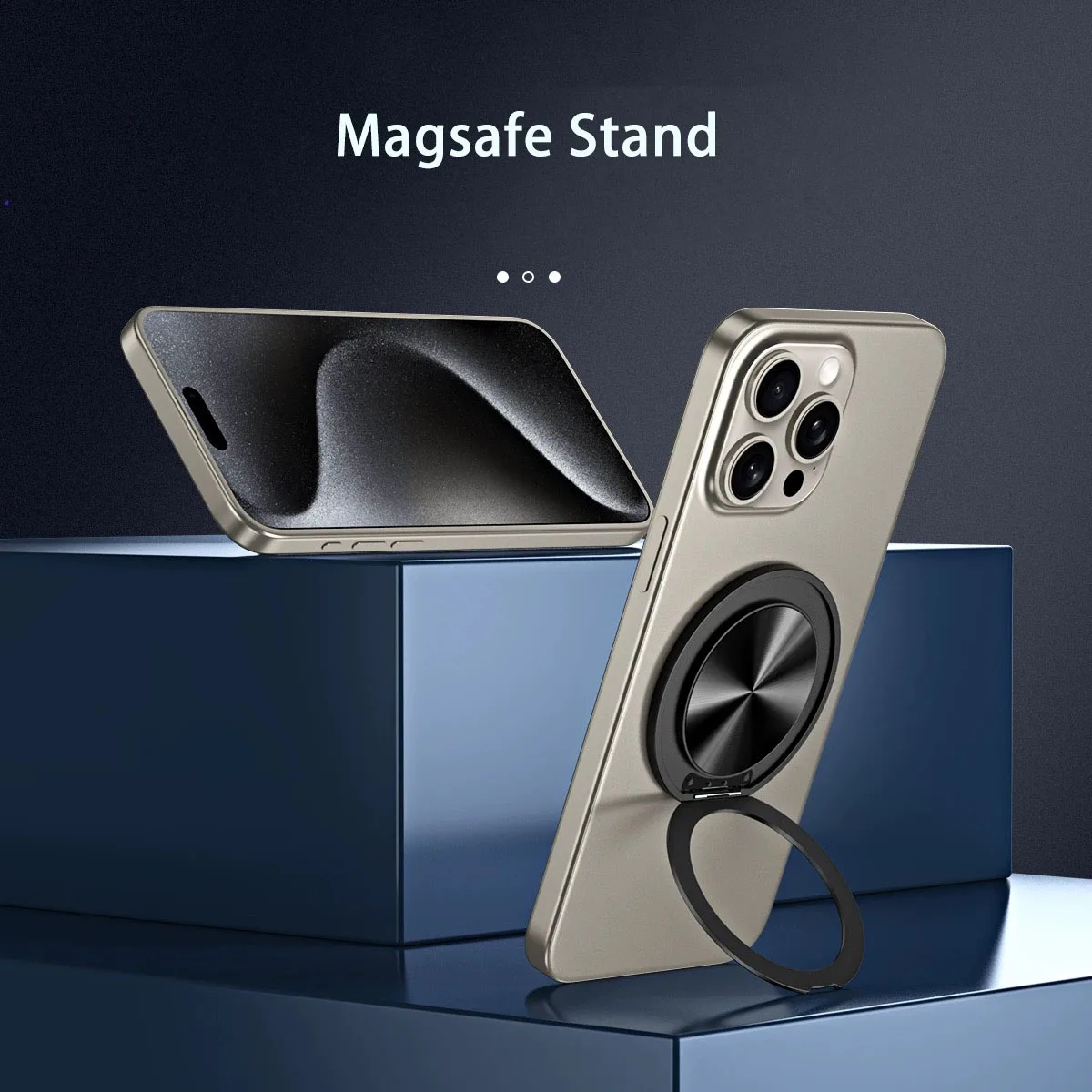 New 360 Degree Rotation Decompression Mobile Phone Ring Buckle Bracket  180 Degree Flip Back Sticker Ultra-Thin Universal Holder