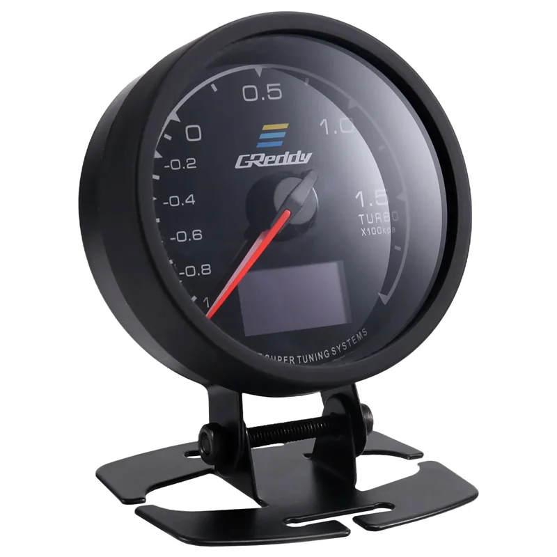 

LCD Digital Display Car Gauge Automobile Turbine Watch Oil Temperature Car Gauge Turbine Meter