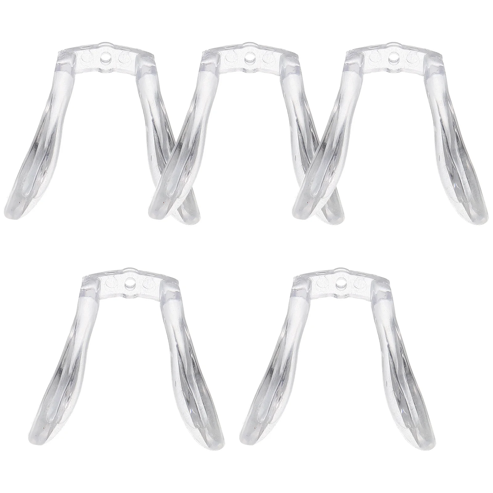 

5Pcs Silicone Nose Pads for Soft Comfortable Nose Bridge Protector Anti-Slip Eyeglasses Replacement Pieces