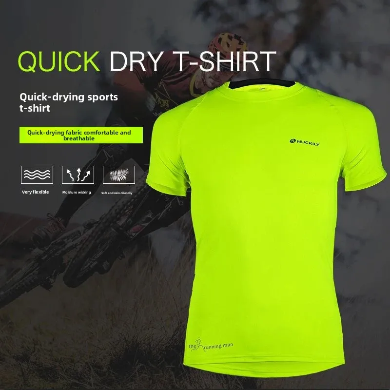 

Summer casual short-sleeved outdoor sports mountain bike quick-drying cycling clothing men and women of the same style