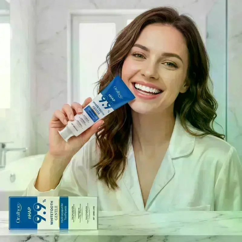 Hydroxyapatite Toothpaste Enamel Repair Teeth Stains Cleansing Bad Breath Removal Dental Birghtening Preventing Periodontitis