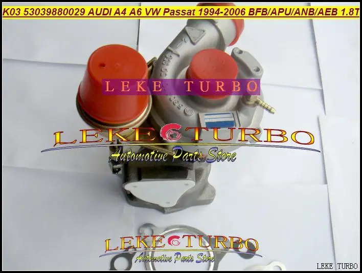 Free Ship K03 53039700029 53039880029 53039880005 53039880025 Turbo Turbocharger For AUDI A4 A6 1.8T Passat B5 BFB AWT AEB 1.8L