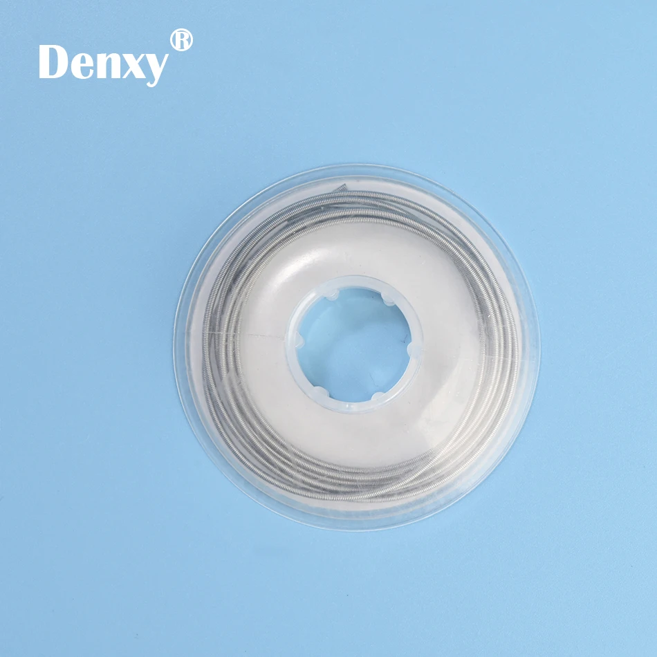 DENXY 2 Rollen/Set Kieferorthopädische Niti-Spiralfedern, offene und geschlossene Federn, Bogen-Draht, Dentalmaterial für Zahnärzte, Brackets und Zahnspangen – Detail 7