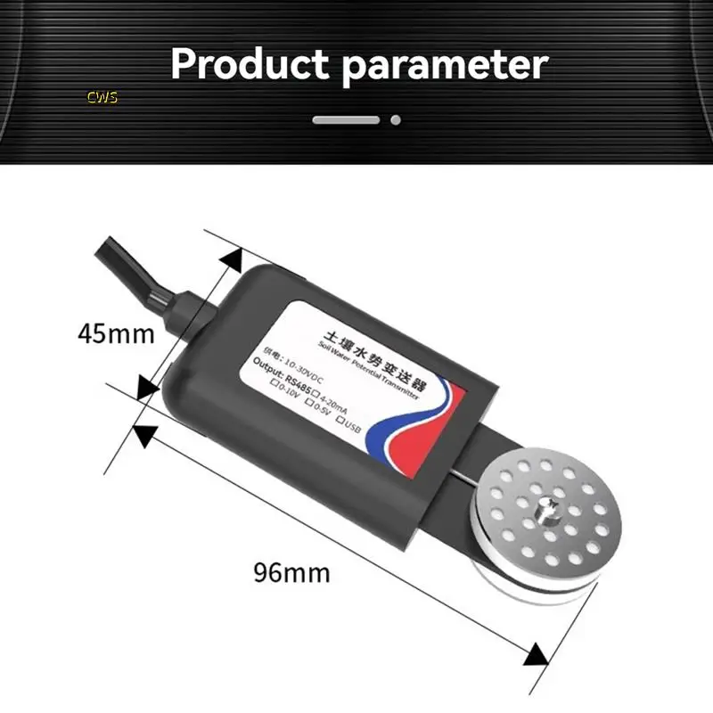 RS485 جهاز إرسال رطوبة التربة مستشعر إمكانية لمياه التربة لتحديد البيئة المائية الزراعة الذكية