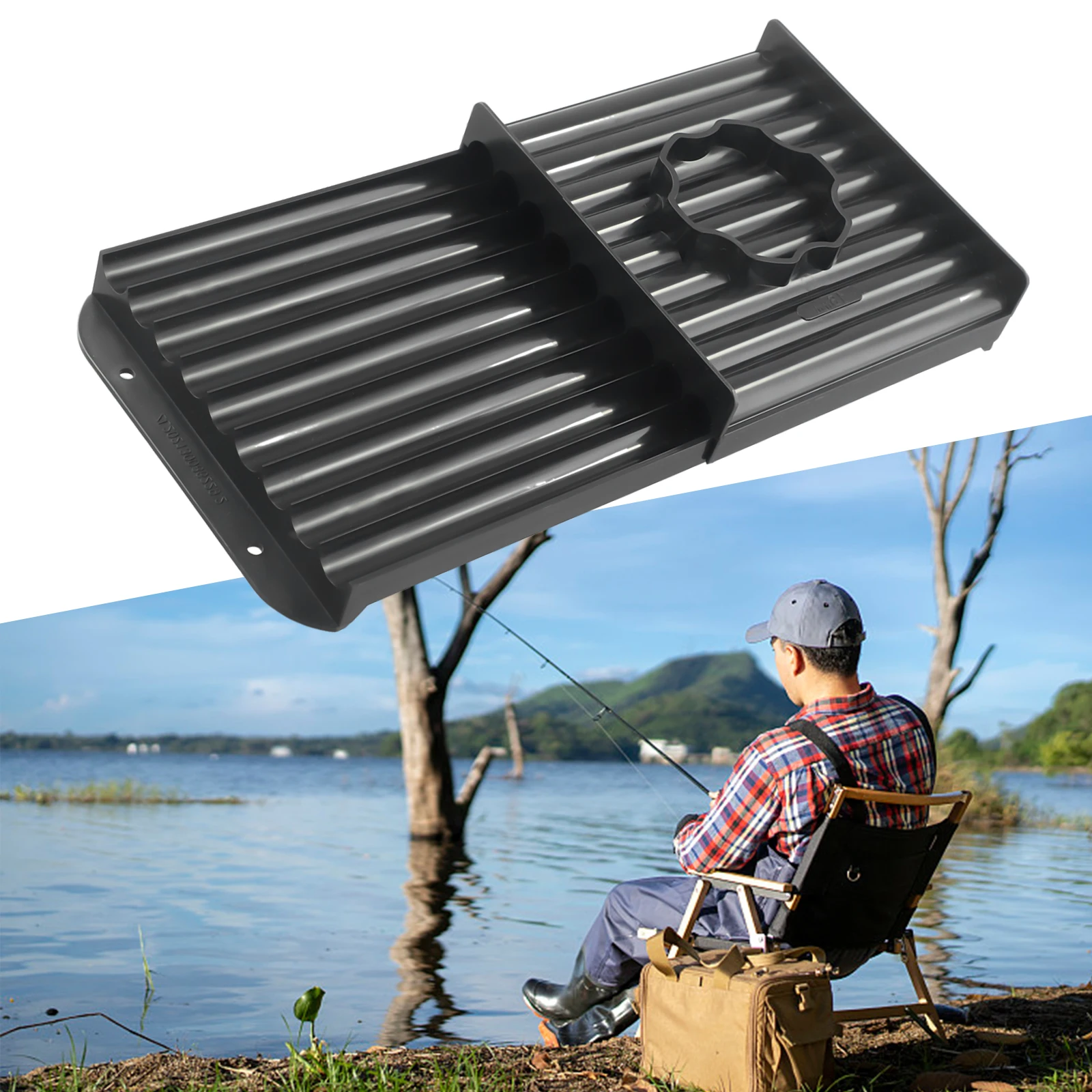 1PC Carp Fishing Baitmaker Boilies Rolling Table Outdoor Fishing Accessories Black Pop-Ups For Boilie Bait Roller Making Table