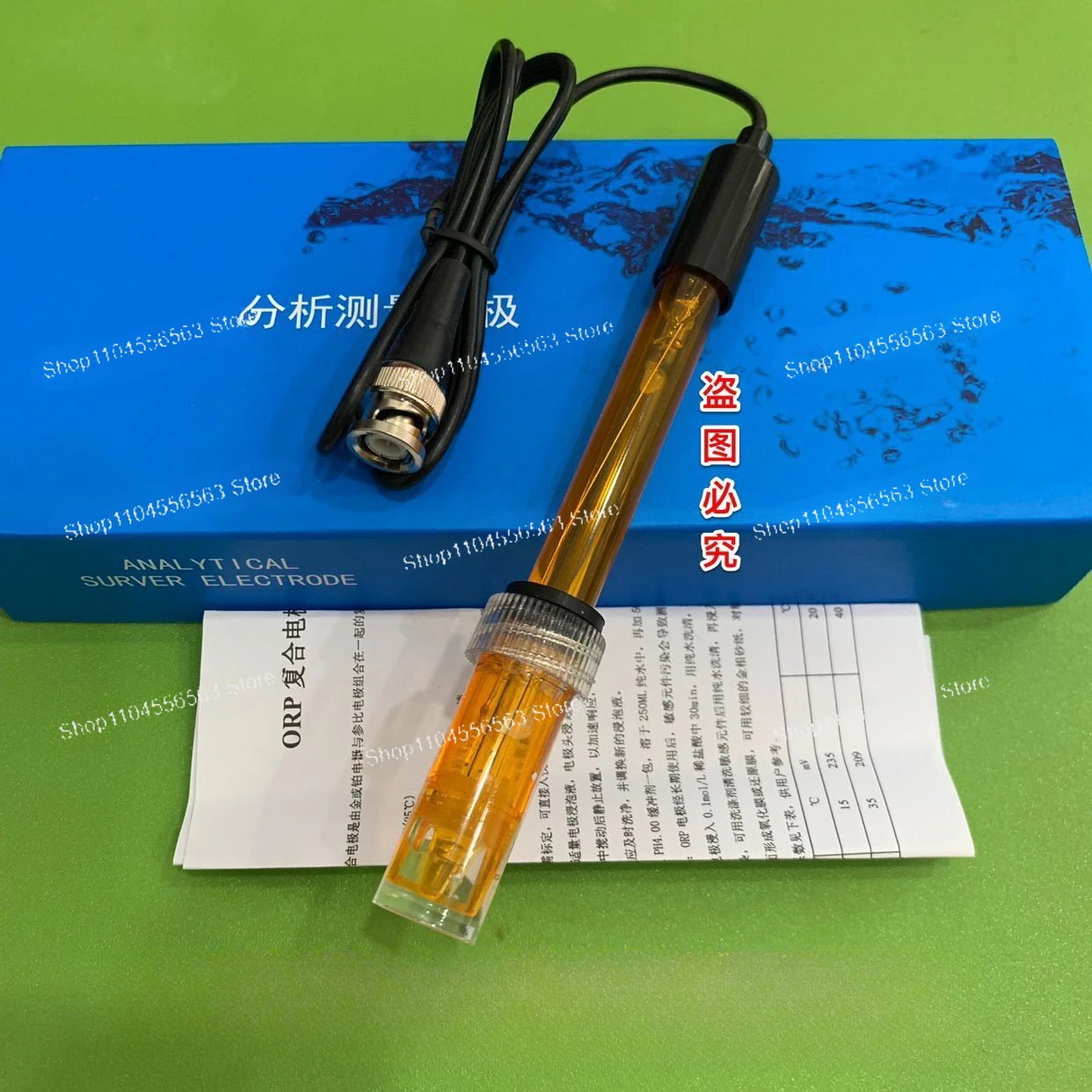 

ORP redox potentiometer probe orp meter sensor ORP pen detection electrode BNC standard interface