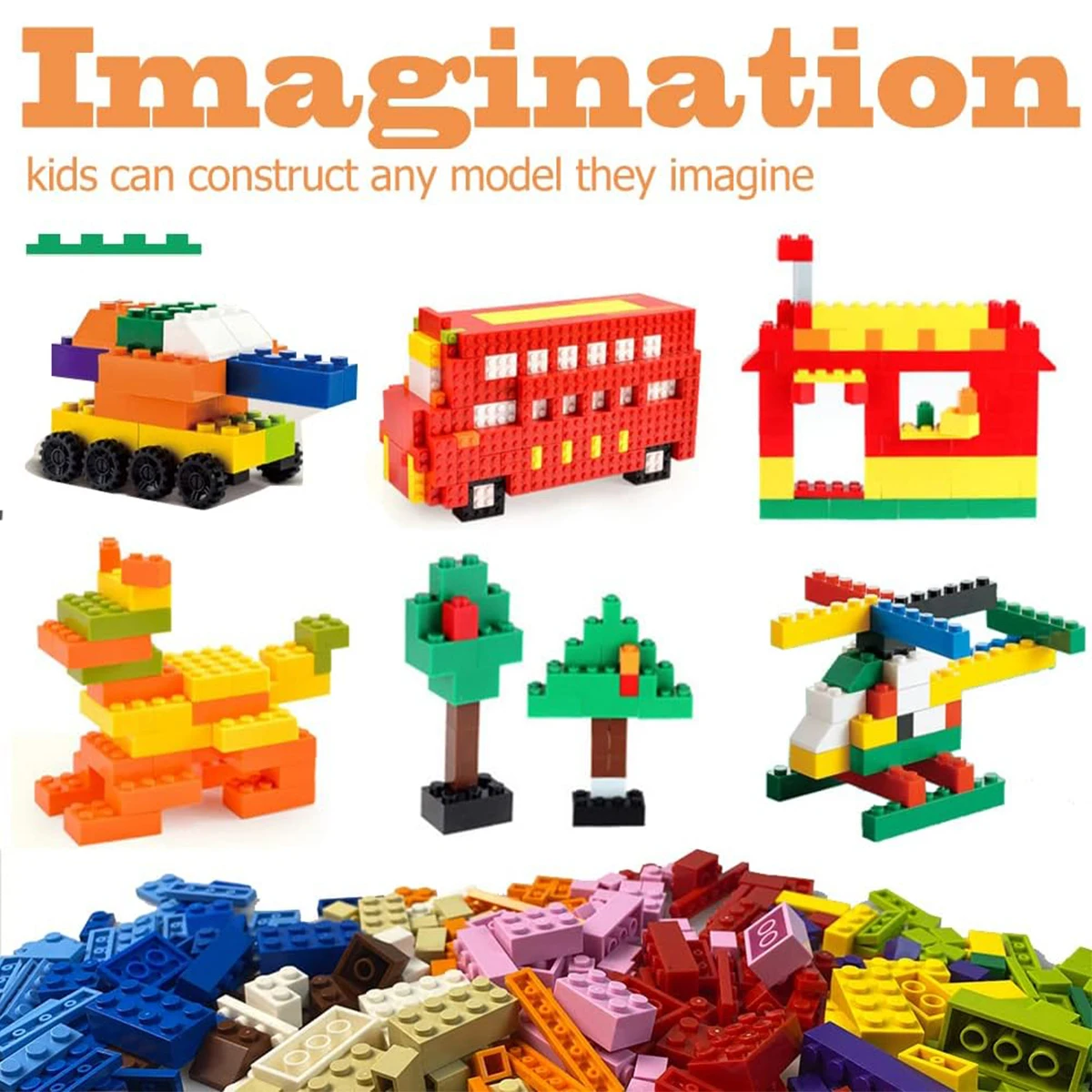 Diy criativo blocos de construção conjunto cidade clássico blocos de construção montar meninos e meninas presente aniversário brinquedos educativos das crianças