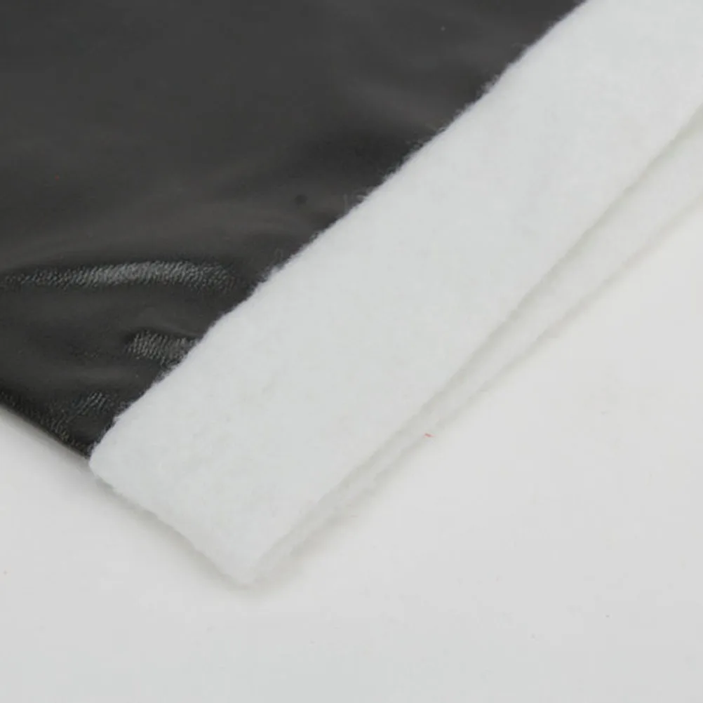 Crianças pu artificial joelho-botas altas cobre traje de natal 10-13 anos de idade adereços cosplay capa de sapato de natal