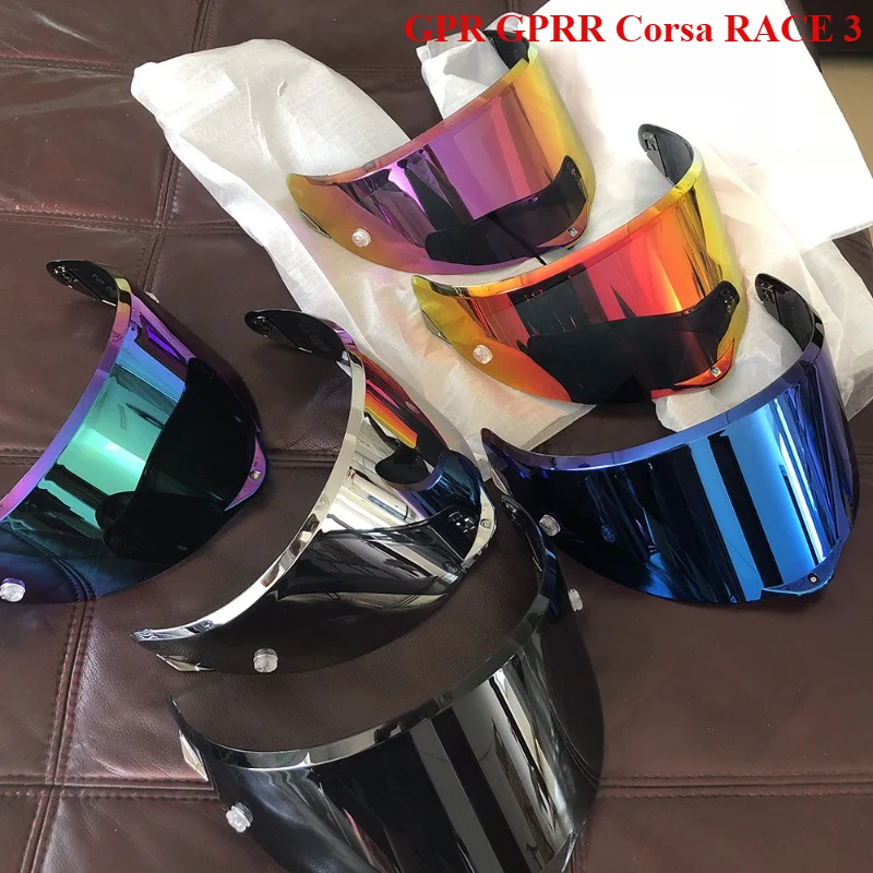 

Motorcycle Helmet Visor Lens Full Face AGV Pista Case for GPR GPRR Corsa RACE 3 Visor Shield,1pcs