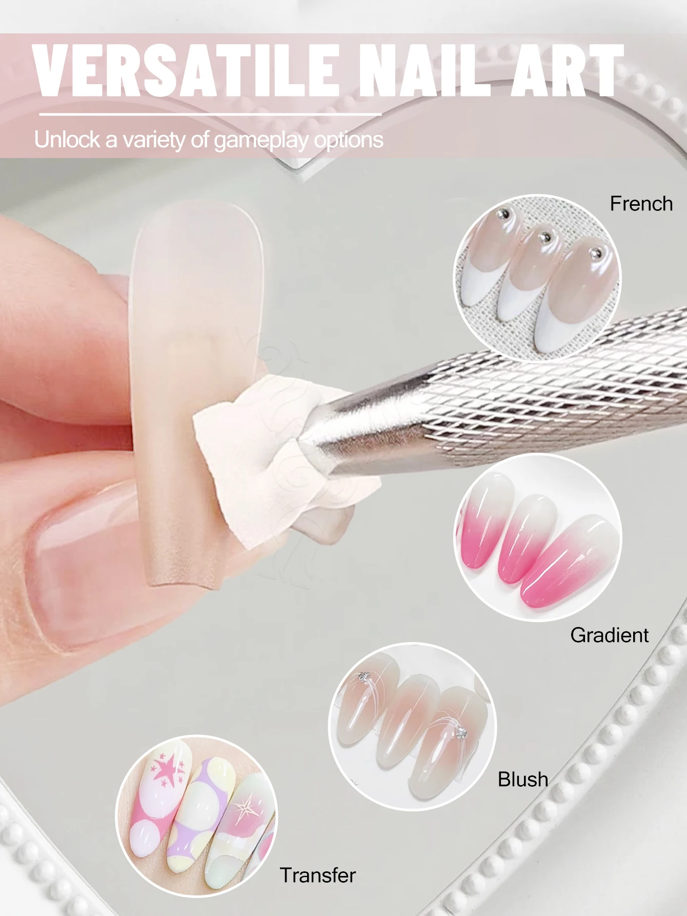 الأصلي YOKEFELLOW TPO هيما الحرة بات الطباعة هلام طلاء الأظافر 6 ألوان الربت هلام أومبير الفرنسية مسمار وسادة بات التدرج هلام #5