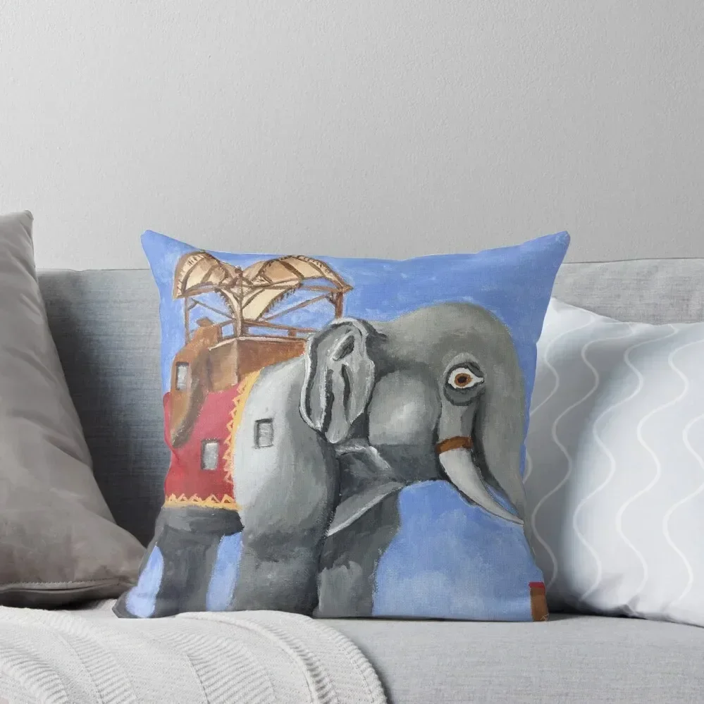 

Lucy the Elephant Throw Pillow Sofa Pillow Cover sleeping pillows Decorative Sofa Cushions pillow