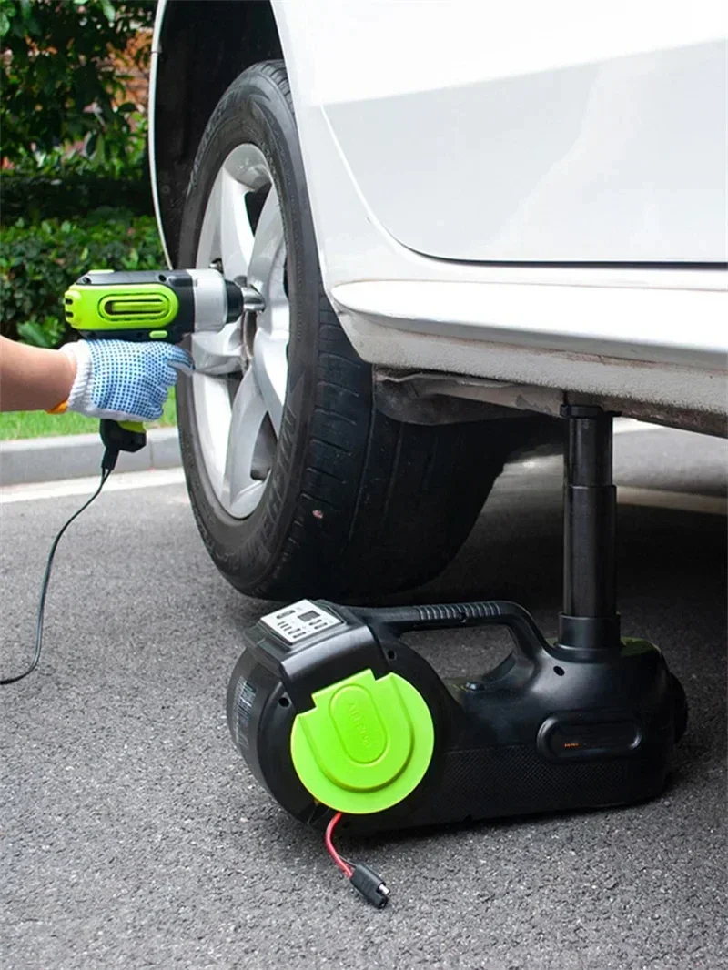 Excellent Best Seller First 4 In 1 Multifunctional Electric Hydraulic Car Jack Kit 5 Ton DC12V Hydraulic Tool Set For Car Truck