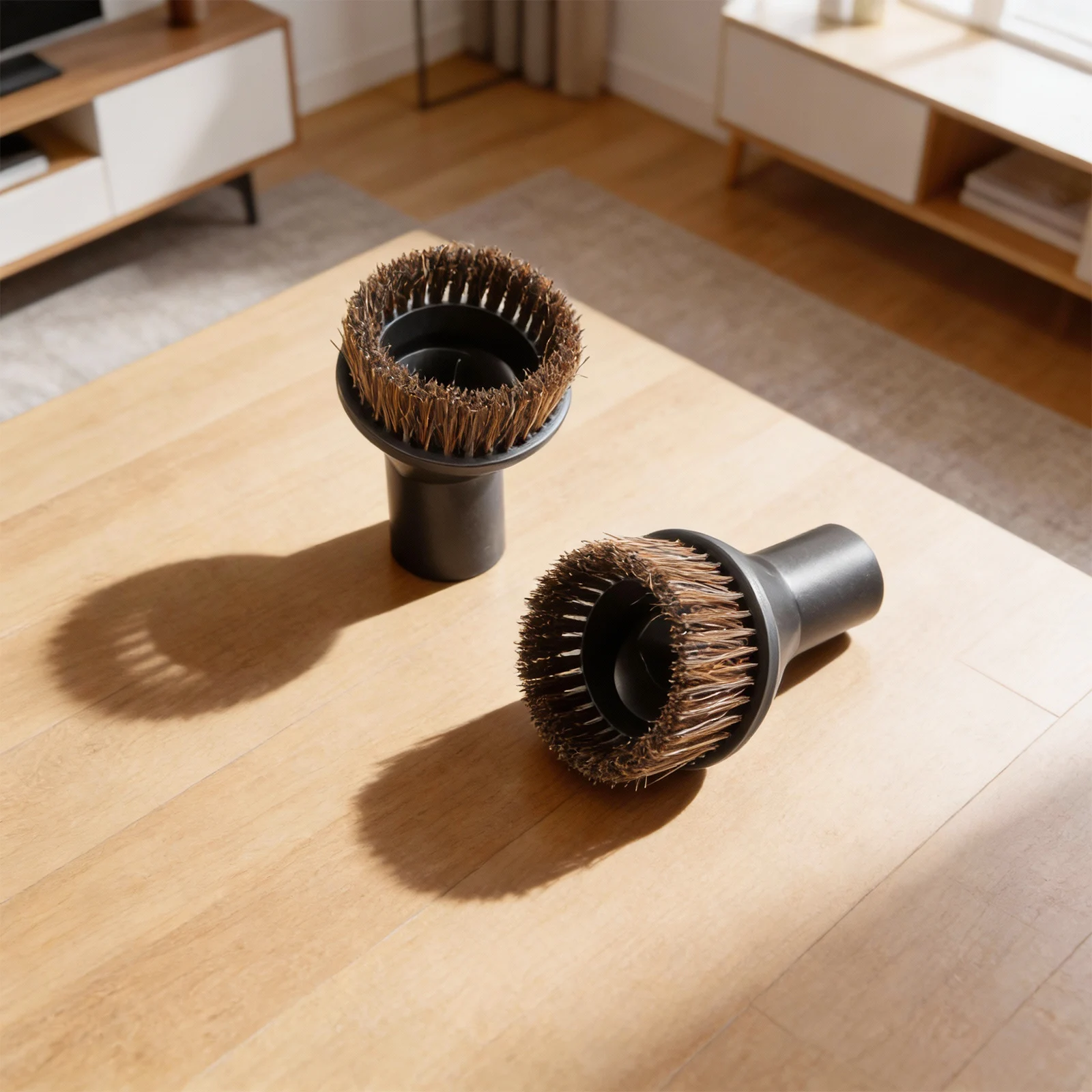 35mm Horsehair Brush Nozzle Tool for Karcher T7 T11 for t14 NT2030 Vacuum Cleaners Optimized for Furniture and Upholstery