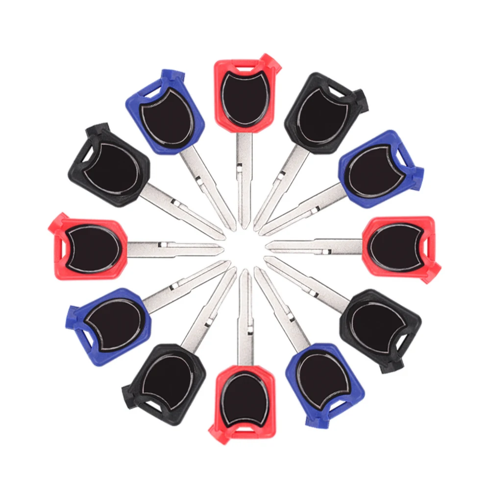 

3Pcs Blank Key Motorcycle Replace Uncut Keys For HONDA Scooter Magnet Anti-theft lock AirBlade LEAD PCX 125 150 SCR100 WH110
