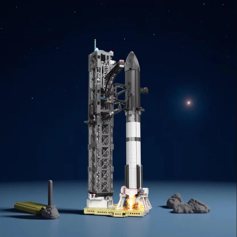 1763 قطعة أطفال بناء لعبة المكعبات للولايات المتحدة الفضاء X جديد العودة نوع صاروخ نموذج سبليت المشتركة لغز بناء الالعاب العملاقة هدية