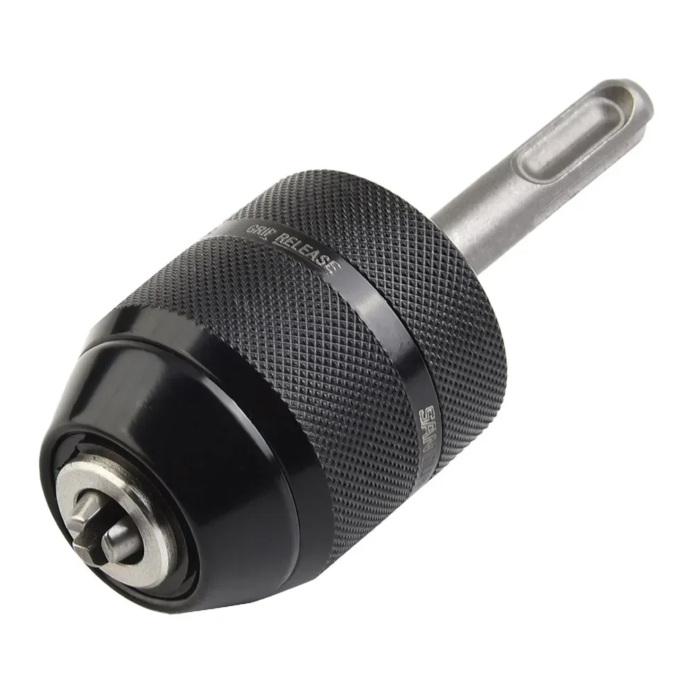 Drill Chuck &SDS Plus Adapter 3/8-24UNF 0.8mm-10mm Keyless Metal Drill Chuck With Quick Change Adapter