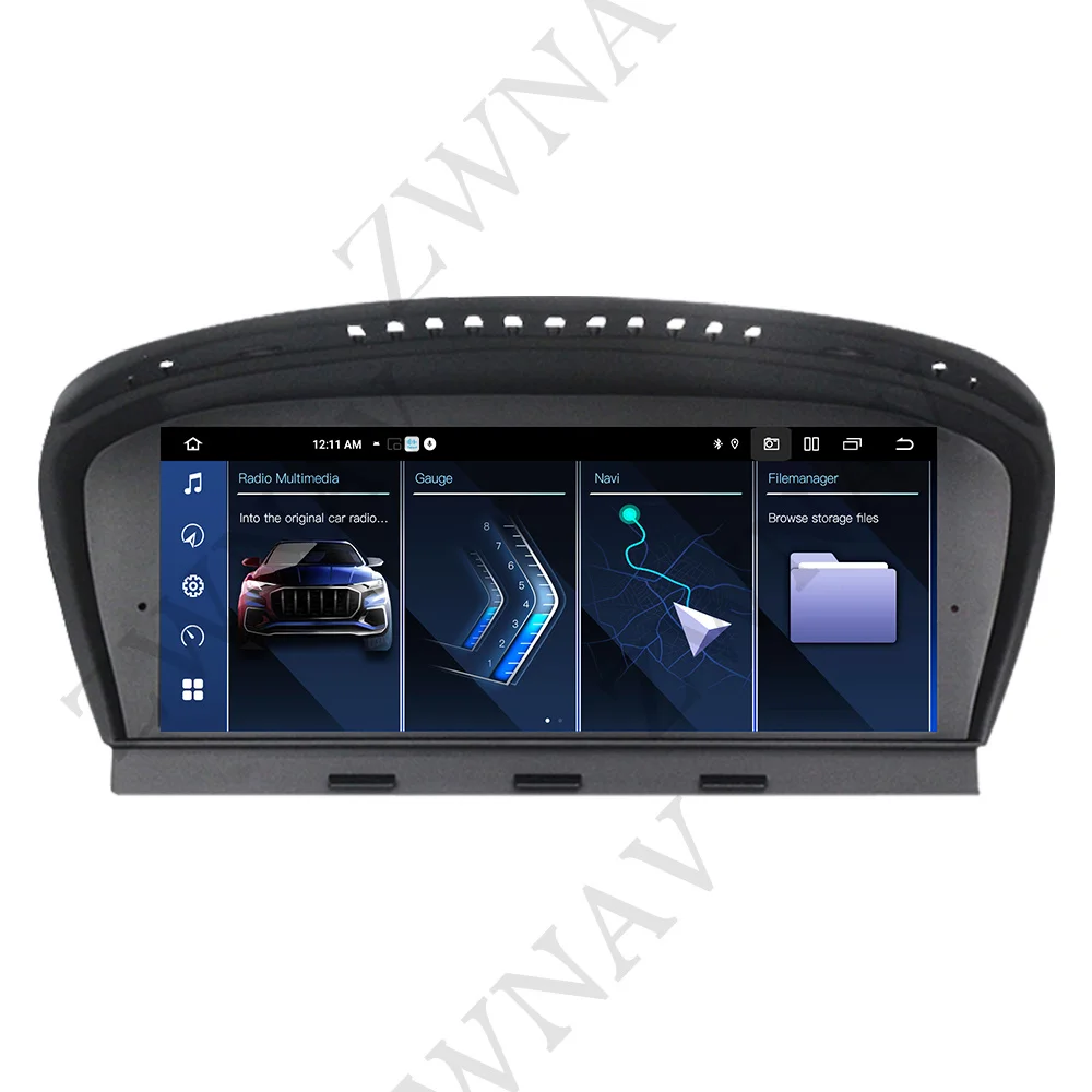 Wireless Apple CarPlay Android 14 Auto Radio GPS 4G For BMW 5 3 Series E60 E61 E62 E63 E90 E91 E92 E93 CCC CIC Car Multimedia