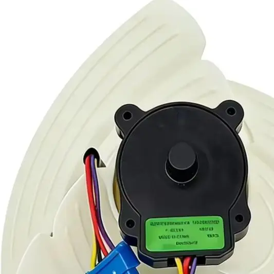 

1 шт. DC12V EAU65058502 Вентиляторный двигатель для замены, для холодильных установок, конденсаторный вентиляторный двигатель с лопастями и аксессуарами