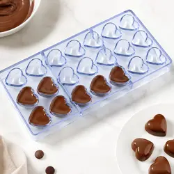 1Pc Heart Shape Chocolate Mold, Beginner Friendly Candy Mold for Mother's Day Baking