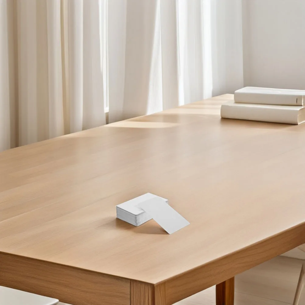 

200Pcs Metal Business Cards Sublimation Aluminum Blank Thick Engraving DIY Printing Business Identity Card Blanks