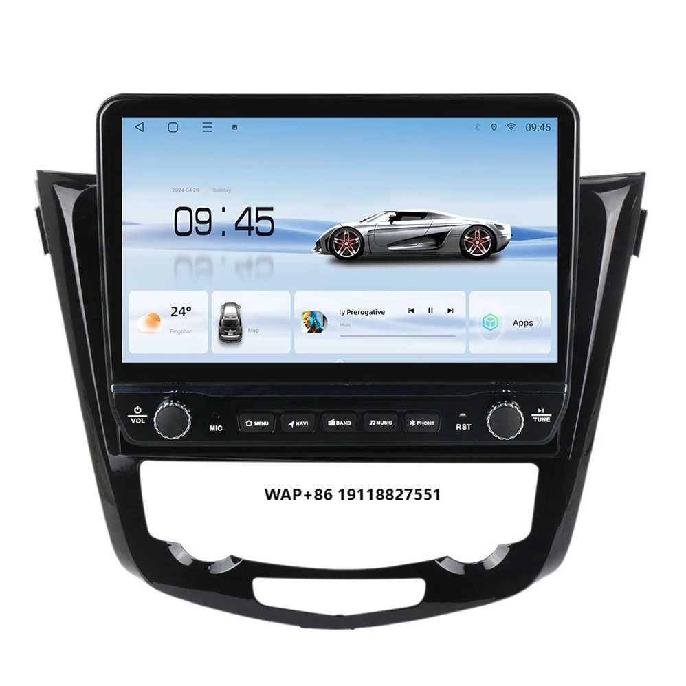 

Android Radio Carplay for Car X-Trail Qashqai 2 J11 2013-2017 Stereo Head Unit Car Navigation Multimedia Car Player