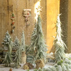 45/60/80CM Christmas Decoration PE Reusable Christmas Trees 2022 New Year Decor Navidad Green High Quality Christmas Tree