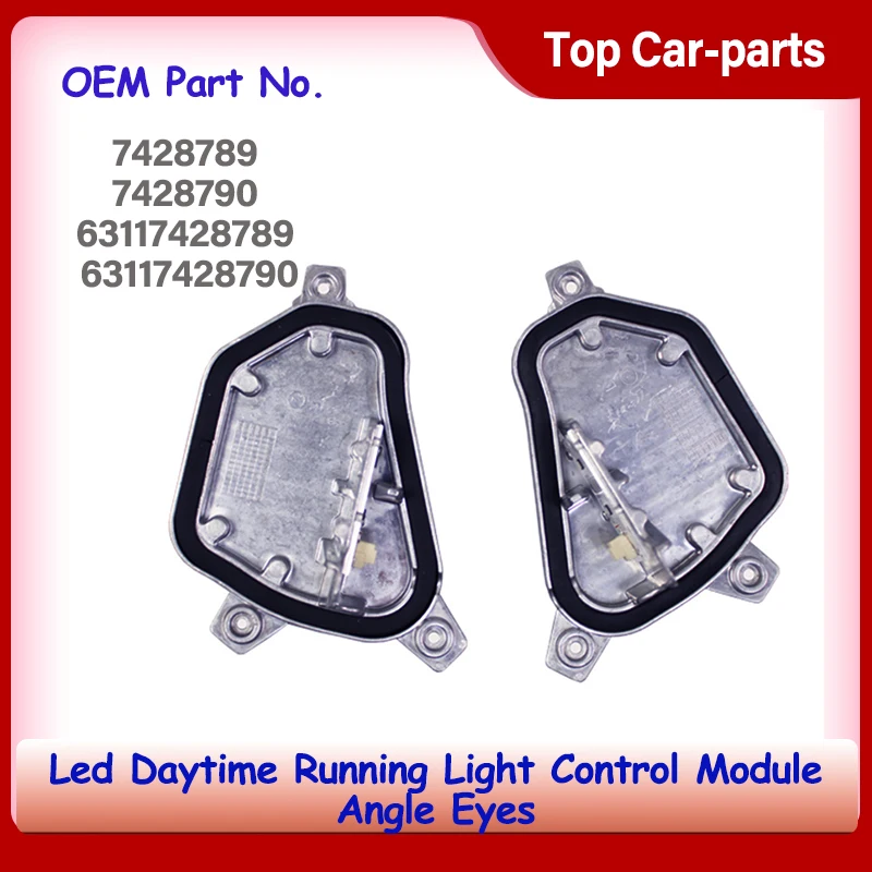 

New Headlight 7428789 7428790 63117428789 63117428790 Led Daytime Running Light Control Module Angle Eyes For X1 F48